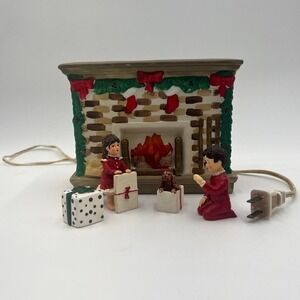 Vintage House of Lloyd "Christmas Morning" Village Decor Display‎ Incomplete Set